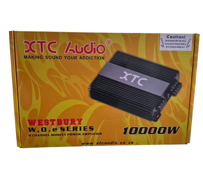 XTC AMPLIFIER 10000W 4CH (100RMS x 4) W.O.E SERIES