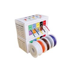 DIY Electrical Wire UL1007 Standard 18AWG Wire 5 rollsx 5m (25m)