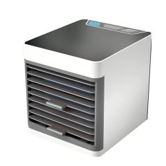 Mini USB Powered Desk Fan Personal Space Air Cooler Humidifier