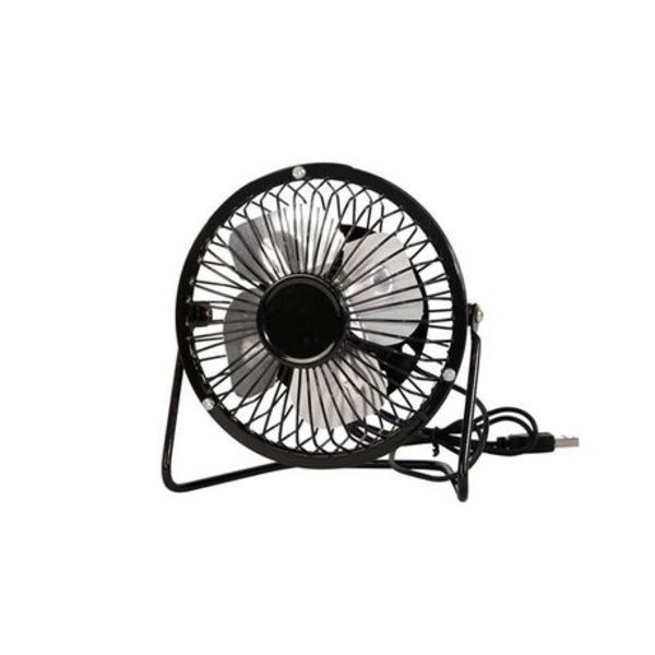 USB Mini Fan Personal Cooler Desk 4" inch Fan Laptop Notebook &amp; PC Black