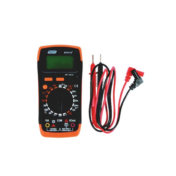 Digital Multimeter - Compact - 8 Function - 2 Pack