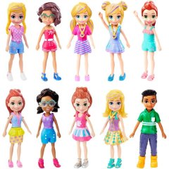 Polly Pocket Impluse Dolls With Trendy Outfits-Blind Box