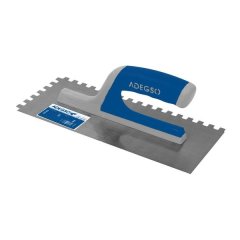 Plastering Trowel 280×120Mm | Serrated Edge - 4 Pack