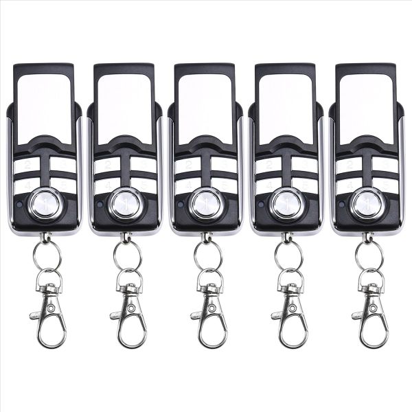 5 Pcs Pack 4 Button Garage Door Remote Control Gate Remote Control