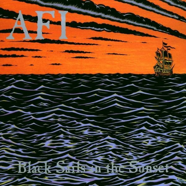 AFI - Black Sails In The Sunset 25th Anniversary Neon Orange Vinyl LP