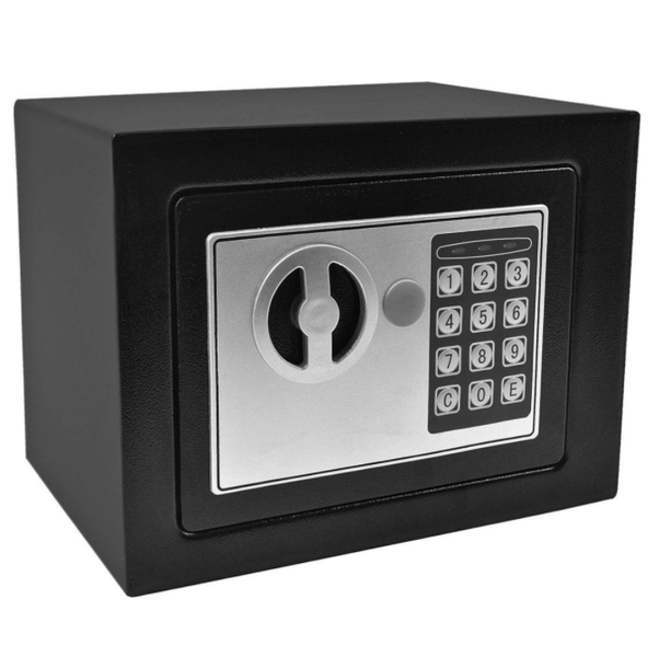 Electronic Digital Safe Box (Black) - Small