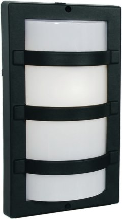 Bright Star Lighting - 60W Outdoor Bulkhead - Black