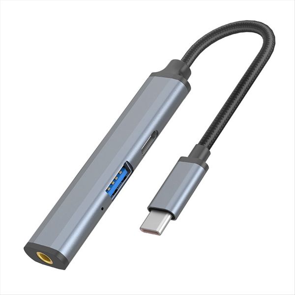 Usb C Laptop Docking Station 3-In-1 Type C Hub with Usb2.0 Pd 87W