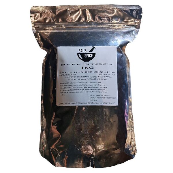 Sal's Spice Beef Stock - 1kg
