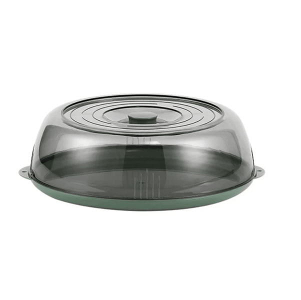 Stackable Transparent Food Storage and Preserving Container With Cover
