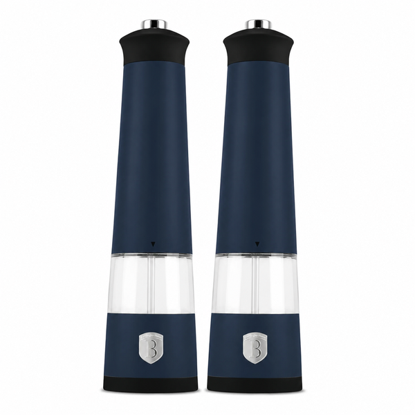 Berlinger Haus 2 pcs Electric Pepper and Salt Mill Set - Matt Blue