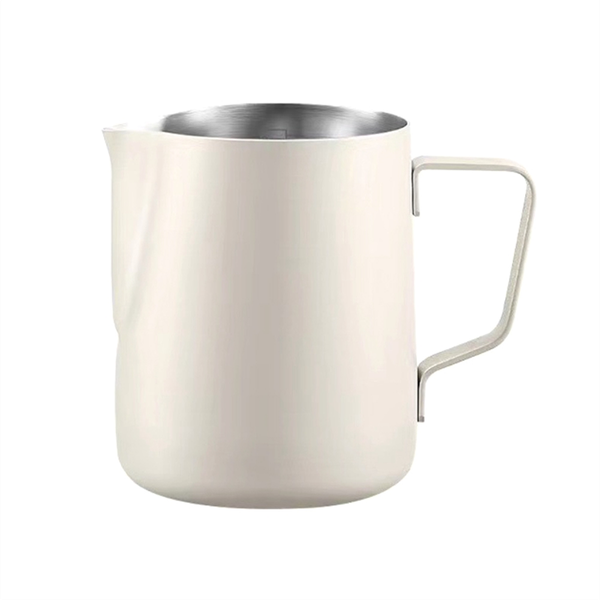 Milk Frothing Jug Round Spout Latte Art Jug Milk
