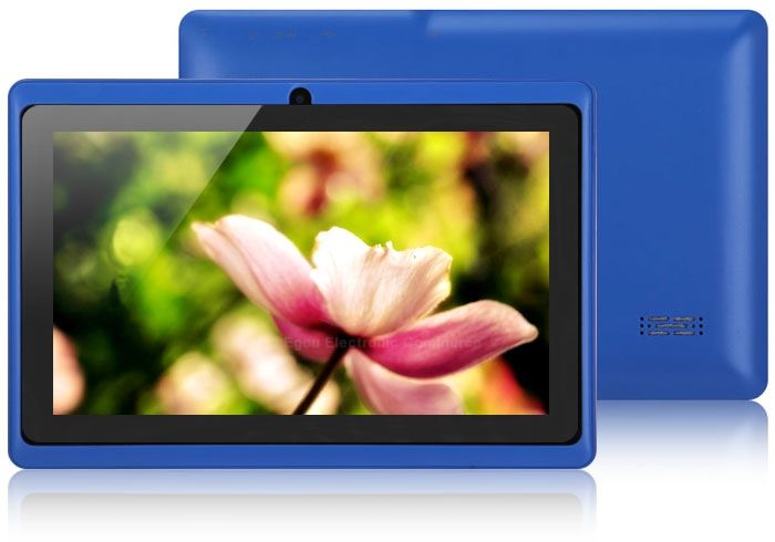 7 inch Android Tablet PC with Bluetooth &amp; Camera - Blue