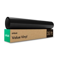 Cricut Value Vinyl Permanent Black 30.5x10.6m