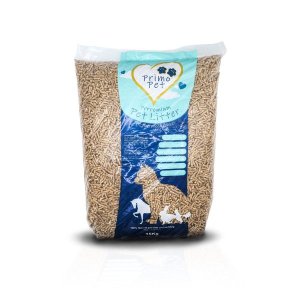 PRIMO PET Premium Wood Pellet Cat / Animal Litter -100% Natural - 15kg