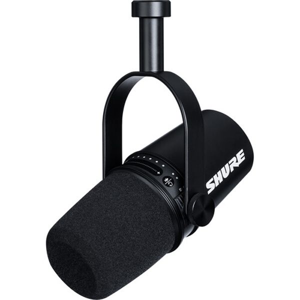 Shure MV7-K USB Podcast Microphone