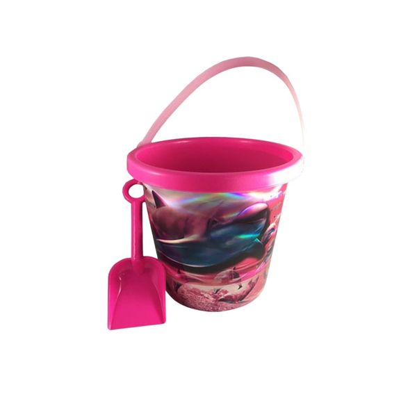 Sealife Beach Bucket and Shovel Set - Iridescent 2-Piece Toy