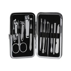 Professional Nail Grooming Kit in Travel Case 10pc