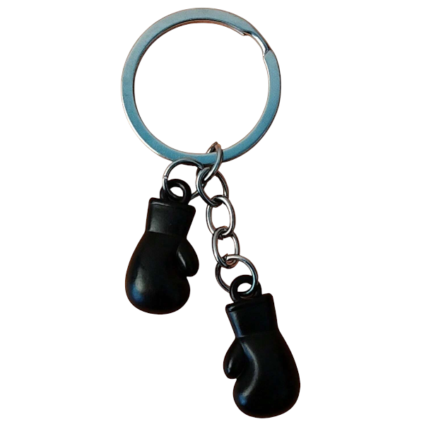 Boxing Gloves Keychain - Black