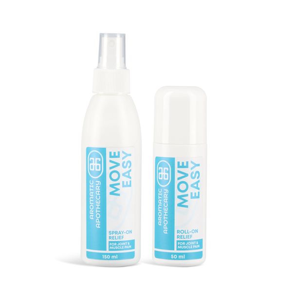 Aromatic Apothecary Move Easy Roll-On (50ml) + Spray-On (150ml) Relief