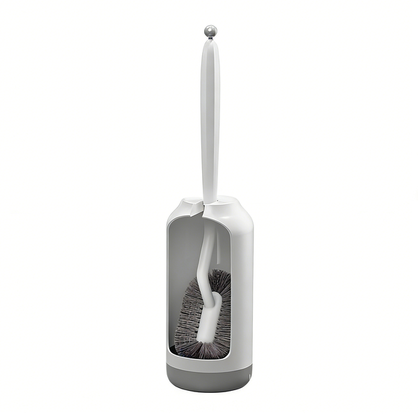 Toilet Brush Set with Holder for Deep Cleaning