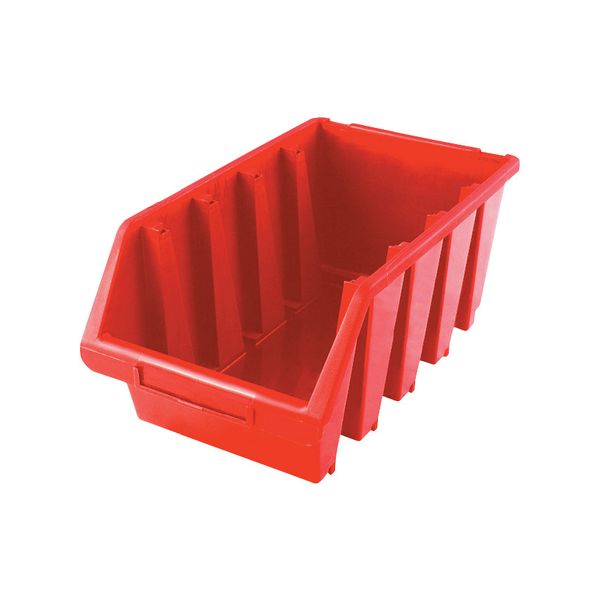 Matlock Mtl4 Hd Plastic Storage Bin Red