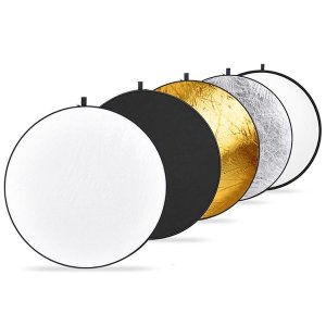 Buyitall.today 5-in-1 Round Light Reflector for Photography - 110cm