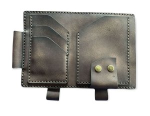 SunvisorHub Handmade Leather Car Organizer