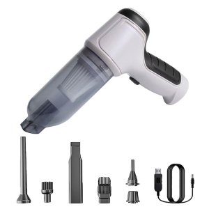 SUITU-6645 2-in-1 Cordless Car Vacuum Cleaner, 120W Hand Cordless Air Pump