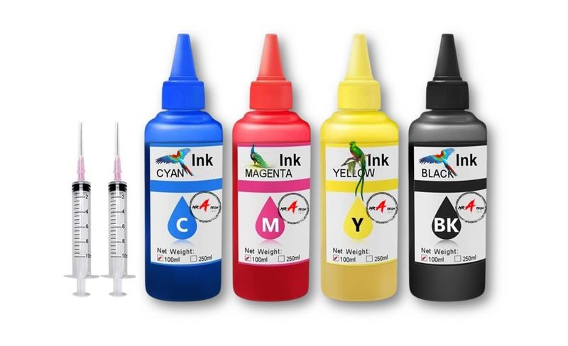 MR A TECH Ink Bottles Multipack Compatible with Epson 101,E-101,EP-101 ,101