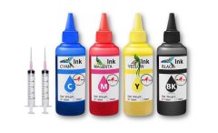 MR A TECH Ink Bottles Compatible with Epson T6644,T6642,T6641,T6643,43 CISS