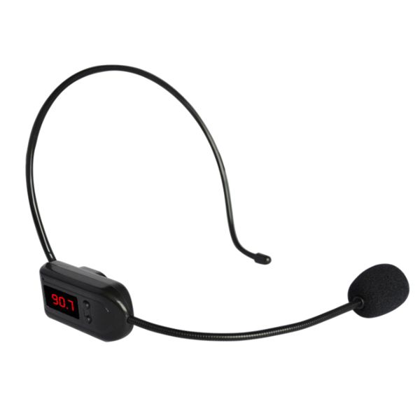 Portable FM Wireless Headset Microphone Handsfree Megaphone