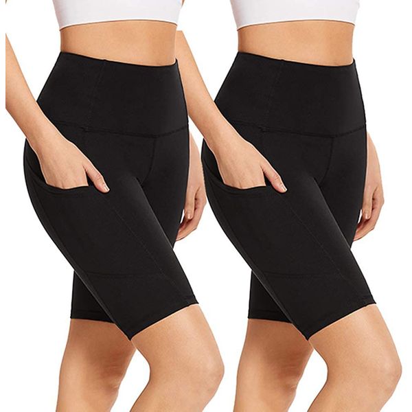 2 Pack of Biker/Runner/Yoha Shorts