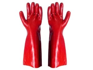 Dromex PVC Elbow Glove - Red