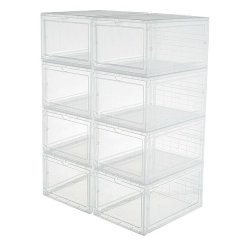 Transparent Plastic Stackable Storage Boxes