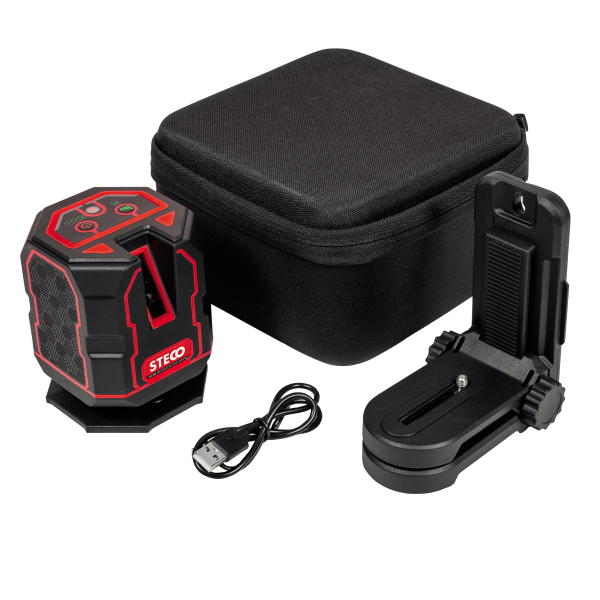 Steco SCL-360 360 Cross Line Laser Self-Leveling 30m