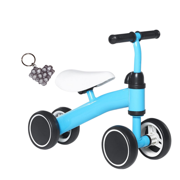 Adventure's 4-wheel Walker Bike Without Pedals And Handmade Keyholder