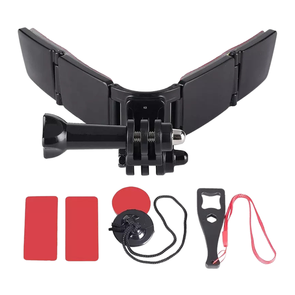 KR Motorcycle Helmet Chin Mount for Action Cameras