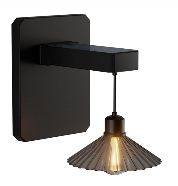 DrLight 3100# Retro Black Wall Sconce Wall Light Fixtures E27 Bulb Included