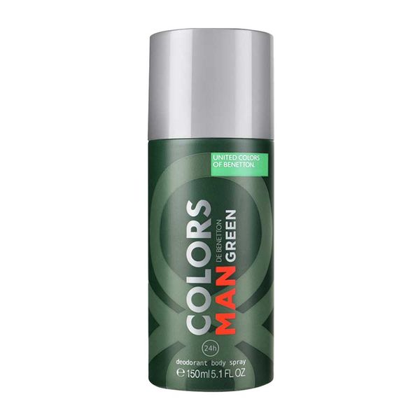 Benetton Colors De Benetton Green Man Deo Body Spray 150 ml (Parallel Import)