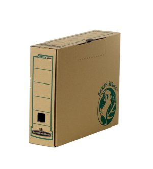 Bankers Box, Earth Series, A4 Economy Archive Box, 80mm, Pack of 4