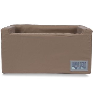 Woof Seat - Deluxe Dog Car Seat - Tan