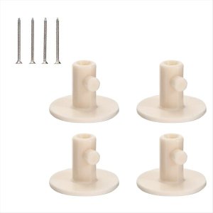 4Pcs Stand Mixer Holders, Kitchen Storage Organizer with Screw-In Mixer Att