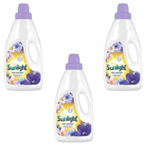 Sunlight Fabric Softener Lavender Smiles - 3 x 2 Litre