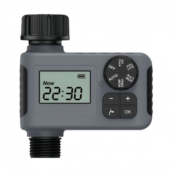 Programmable Sprinkler Timer with Manual/Automatic Drip Irrigation Function