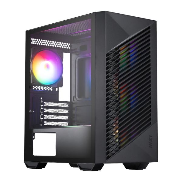 MSI PRO FORGE M 050A Micro-ATX Gaming Chassis - Black