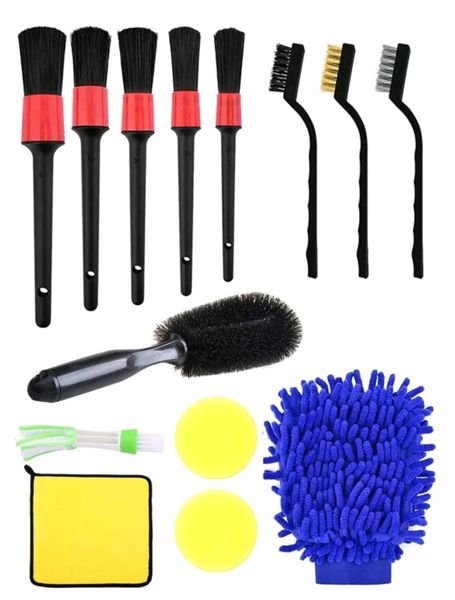 Car Cleaning Brush Set of 14