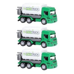 3 Pack - Model Toy Truck City Sprinkler - Green