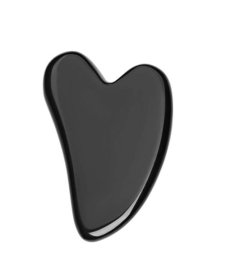 Hubbe Natural Black Gua Sha Facial Stone