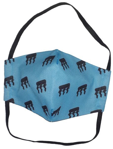 Face Mask - Abstract Pallbearers/Coffin Dancers - Washable Reusable 3 Ply